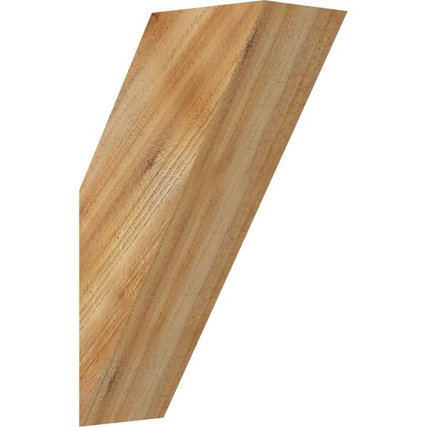 Ekena Millwork 6"W x 12"D x 20"H Traditional Rough Sawn Knee Brace, Western Red Cedar BRC06X12X20TRA00RWR - main